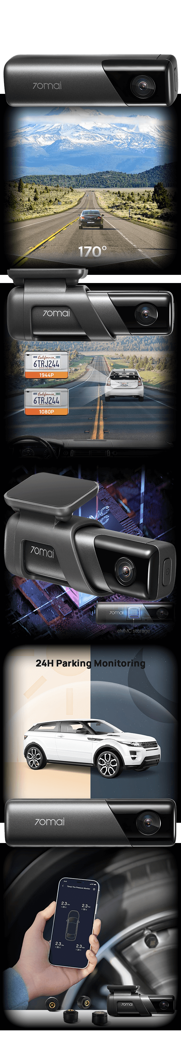 70mai M500 Dash Cam